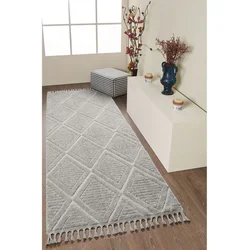 Conceptum Hypnose Tepih 742B, Pravougaoni, 200x290 cm, Sivi