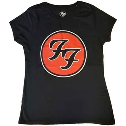 Foo Fighters FF Logo Black L Ženske Majica