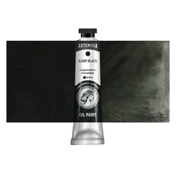 Oljna barva Artemisia 40 ml - saje črna