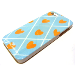Maska Love iPhone 5 svetloplava