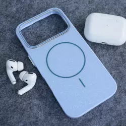 Maska Mag Case Fashion Glitter za iPhone 17 Pro plava
