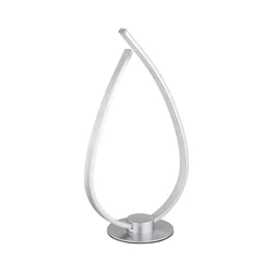 Globo 58492S - LED stona lampa TRINA LED/6W/230V srebrna