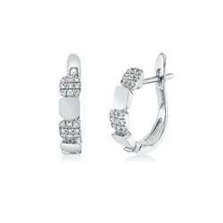 Looi & Co Earrings White Gold (18k) 2U151W8-1