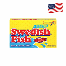 Swedish Fish Red - žvečljivi bonboni, 88 g