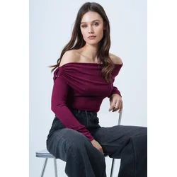 Trend Alacati Stili Ženska bluza Alc-X14557, Ljubičasta