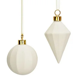 Viter novogodišnji ukras porcelan 8cm ( 10044134 )