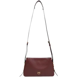 Pinko TRIPLET MINI VITELLO MORBIDO 105883 A0QO Bordo