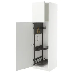 METOD Visoki element-ostava, bela/Stensund bela, 60x60x200 cm
