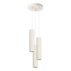 Sollux SL.1595 - Luster na lanku KARBON 3xGU10/10W/230V krem boje