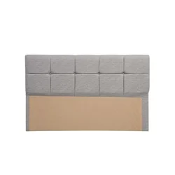 Hanah Home Uzglavlje za krevet Vitalia, 97x90x7 cm, Sivo