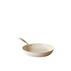 Karaca Nelepljivi indukcioni tiganj sa nerđajućom drškom, Swiss Crystal Almond, 32 cm, Krem