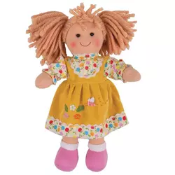 BIGJIGS TOYS Punčka iz tkanine Daisy 28 cm