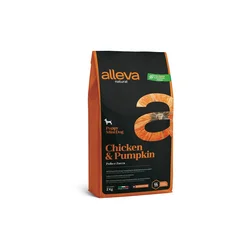Alleva Natural Suva hrana za štenad patuljastih i malih rasa, Sa piletinom i bundevom, 2kg