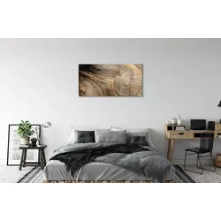 tulup.si Slika na steklu Lesa zrn teksturo 100x50 cm 2 obešalnika