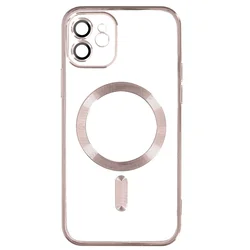 Maska silikonska Magsafe za Iphone 11/ roza