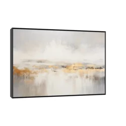 Canvas Slika na platnu Magalovito jutro, 60x40 cm, Sa ramom, Crna