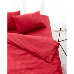 MADAME COCO Adrien Set posteljine, 200x220cm, Crveni