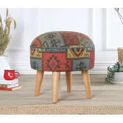 Atelier del Sofa Tabure Rugrev, 45x45x45cm, Šareni
