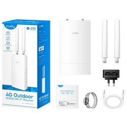 CUDY LT500 Wi-Fi ruter Outdoor 4G LTE Cat 4 AC1200, Nano SIM Slot