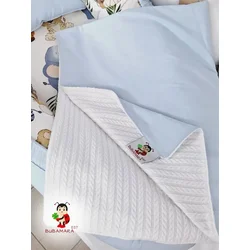 Bubamara037 Pokrivač za bebe, Svetloplavi