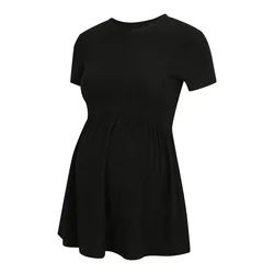 Only Maternity Majica Malaya črna