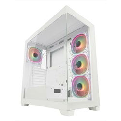 Kuciste LC Power LC-715W-ON Seamless_Pale_X, 4 x120mm ARGB, 1xUSB-C