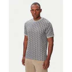 Lacoste Majica TH1197 Siva Regular Fit