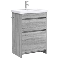 Set namještaja za kupaonicu Siva Sonoma 61 x 40 x 84,5 cm