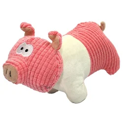 Piskajoč prašiček iz pliša, 22 cm