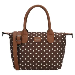 Charm London Buckingham 20777 Dots White-Dark Brown