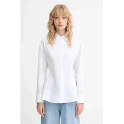 HUGO Srajca Etnaa 50548428 Bela Regular Fit