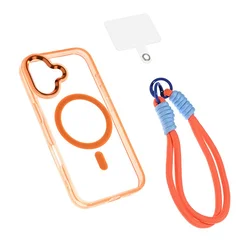Maska za iPhone 16 6.1 Magsafe Loop, Narandžasta