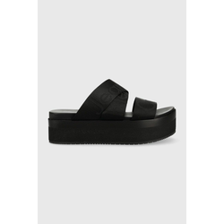 ZENSKE CALVIN KLEIN PAPUCE FLATFORM SANDAL WEBBING Calvin Klein - YW0YW00966BDS-36