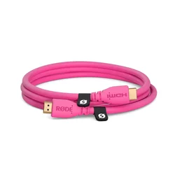 RODE HDMI CABLE 1.5m pink