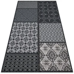 Decormat Zunanja preproga Mešanica modelov 100x150 cm