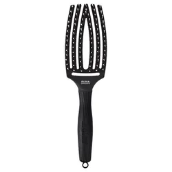 Olivia Garden Četka za raščešljavanje kose Fingerbrush M, Crna