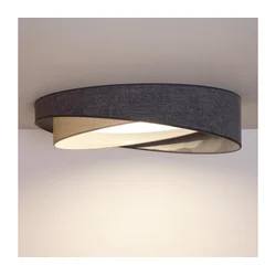 BRILAGI- LED prigušiva svetiljka VELVET TWIST LED/36W/230V CCT prečnik 65 cm WT siva/krem. + daljinski upravljač