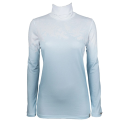 Ženska termo majica nanosilver Frozen modro-bela II