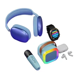 KARLER BASS K16-Combo set (smart watch/ zvucnik/ Slusalice Bluetooth) plavi