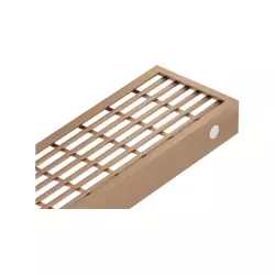 Mexen Flat M33 plošča za linijsko odvodnjavanje 70 cm, brušena baker - 1C33070