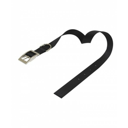 Ogrlica za pse najlon 25*550 crna