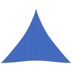 Jedro za zaštitu od sunca 160 g/m2 plavo 3 x 3 x 3 m HDPE