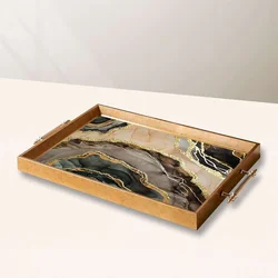 Aberto Design Poslužavnik TPEA10046 50 x 29 x 3.5 cm, Šareni