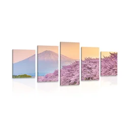 5-delna slika čudovita Japonska - 200x100