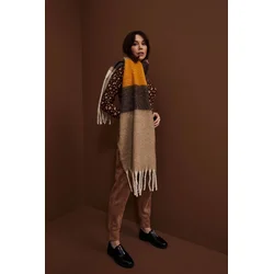 Marisse Striped scarf
