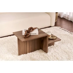 HANAH HOME Sto za dnevnu sobu Harmony Walnut