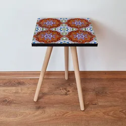 Hanah Home Klub sto Shp51, 35x42x35 cm, Šareni