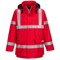 Portwest Jakna antistatik vatrootporna kišna bizflame s785, crvena vel: xl ( 57271 )