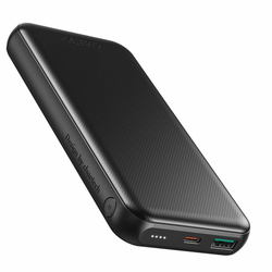 Choetech B627 Power Bank 10000mAh USB/USB C 18W QC PD, črna
