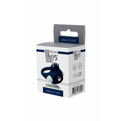 DREAMTOYS Prsten za penis Rings of love, Vibrirajući, Tamnoplavi